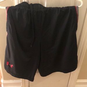 Black Under Armour Shorts.